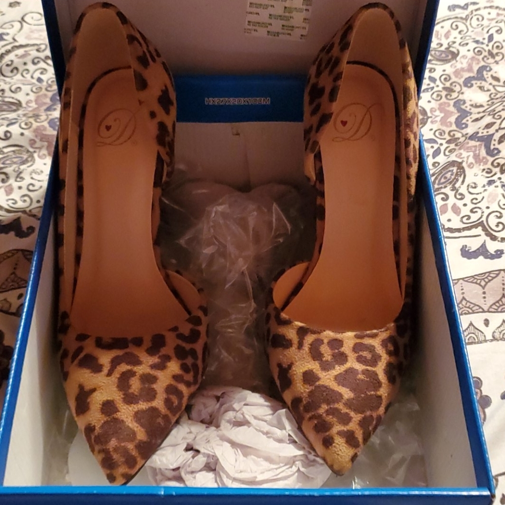 Cheetah Heels